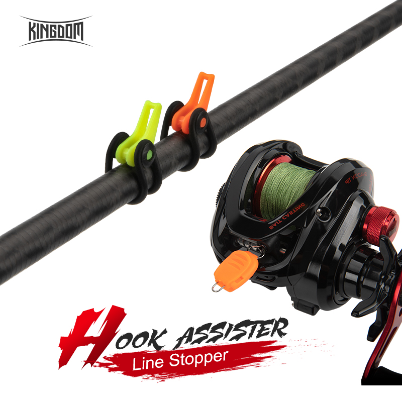 Fishing Line Spool - Королевство рыболовные аксессуары держатель крючка Keeper