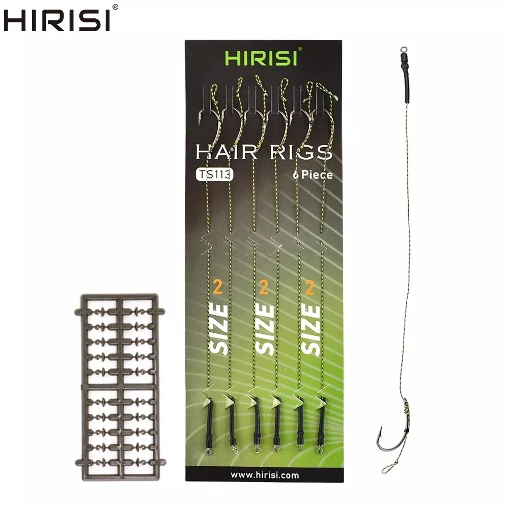 Monofilament Line - Набор рыболовных оснасток Hirisi, 6 шт.,