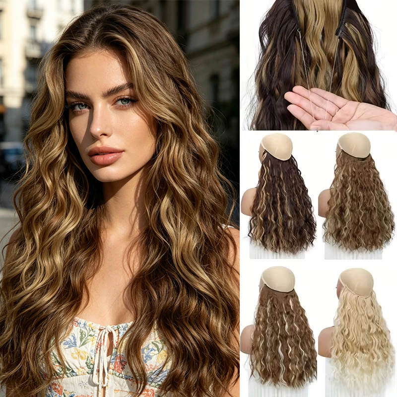 Tippet Line - 18-дюймовые синтетические длинные волнистые кудрявые пышные