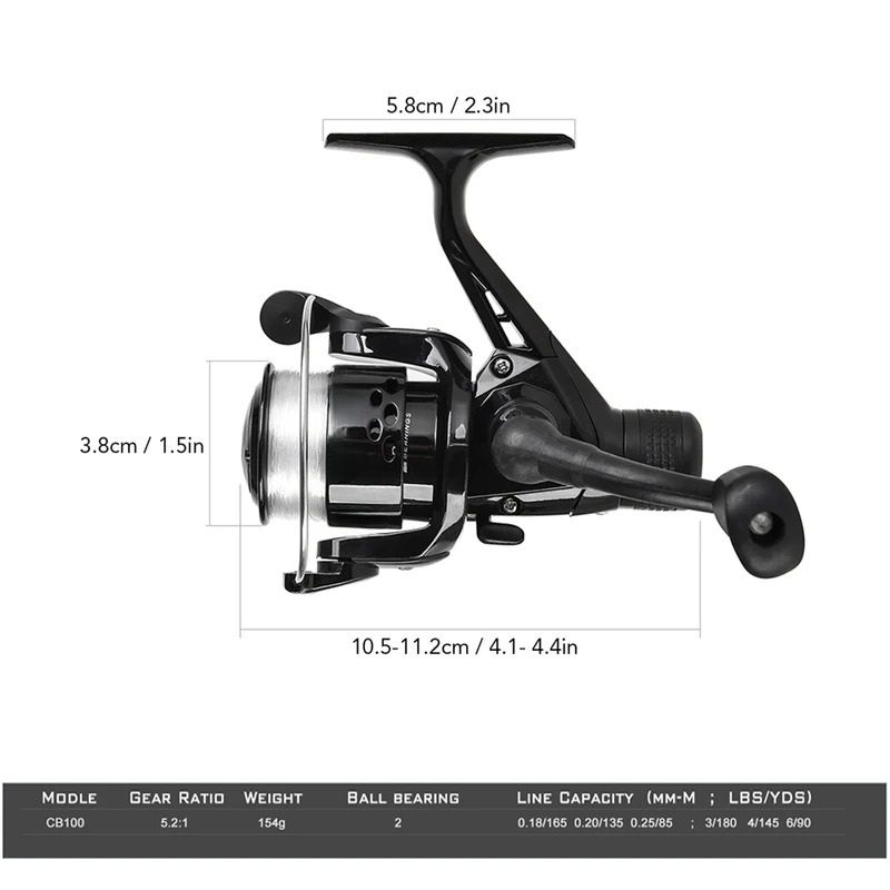 BRAVMAK 2,1/2,3 м телескопичес – обзор и цена Fishing Line Spool